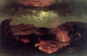Charles Furneaux Kilauea oil painting reproduction